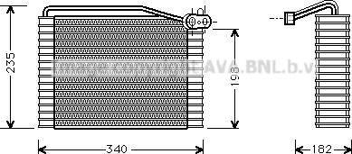 Prasco AIV149 - Испаритель, кондиционер autosila-amz.com