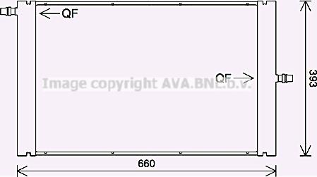 Prasco AU2228 - Радиатор, охлаждение двигателя autosila-amz.com