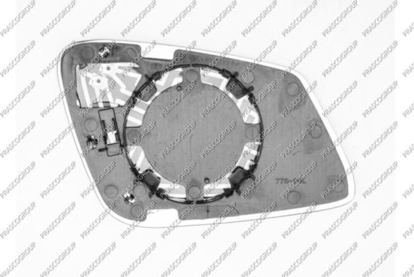 Prasco BM0287514 - Зеркальное стекло, наружное зеркало autosila-amz.com