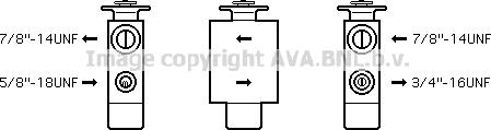 Prasco BW1093 - Расширительный клапан, кондиционер autosila-amz.com