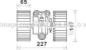 Prasco BW8470 - Электродвигатель, вентиляция салона autosila-amz.com