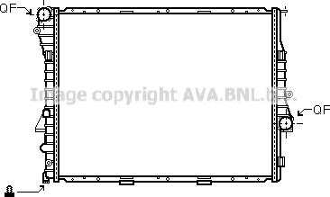 Prasco BW2302 - Радиатор, охлаждение двигателя autosila-amz.com