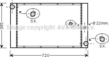 Prasco BW2277 - Радиатор, охлаждение двигателя autosila-amz.com