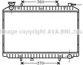 Prasco DN2155 - Радиатор, охлаждение двигателя autosila-amz.com