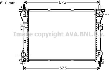 Prasco FD2319 - Радиатор, охлаждение двигателя autosila-amz.com