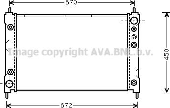 Prasco HD2037 - Радиатор, охлаждение двигателя autosila-amz.com