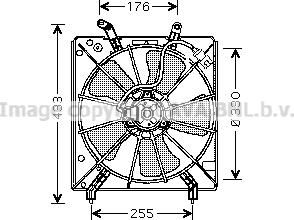 Prasco HD7511 - Вентилятор, охлаждение двигателя autosila-amz.com