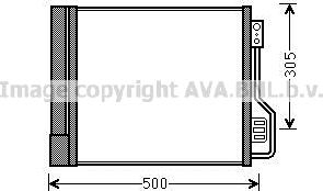 Prasco MCA5013D - Конденсатор кондиционера autosila-amz.com