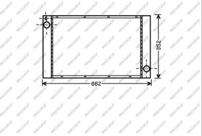 Prasco MN308R002 - Радиатор, охлаждение двигателя autosila-amz.com