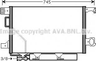 Prasco MS5435D - Конденсатор кондиционера autosila-amz.com