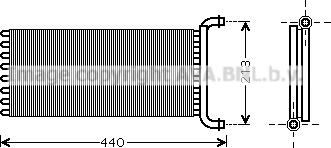 Prasco MSA6399 - Теплообменник, отопление салона autosila-amz.com