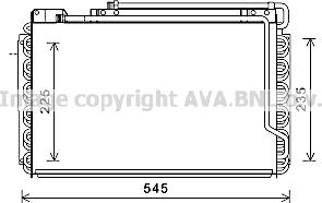 Prasco NH5034 - Конденсатор кондиционера autosila-amz.com