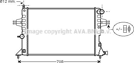 Prasco OL2296 - Радиатор, охлаждение двигателя autosila-amz.com