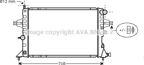 Prasco OLA2293 - Радиатор, охлаждение двигателя autosila-amz.com