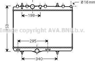 Prasco PEA2290 - Радиатор, охлаждение двигателя autosila-amz.com