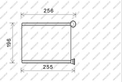 Prasco PG530H001 - Теплообменник, отопление салона autosila-amz.com