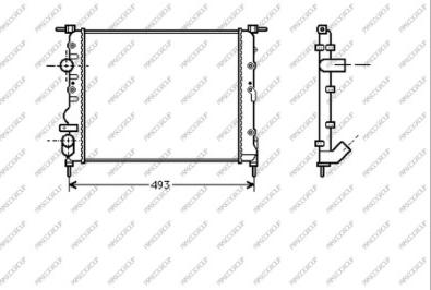 Prasco RN320R003 - Радиатор, охлаждение двигателя autosila-amz.com