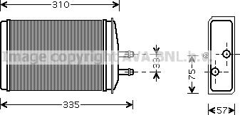 Prasco SA6016 - Теплообменник, отопление салона autosila-amz.com