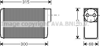 Prasco SA6017 - Теплообменник, отопление салона autosila-amz.com