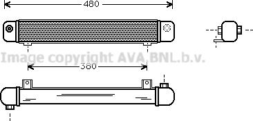 Prasco SB3018 - Масляный радиатор, автоматическая коробка передач autosila-amz.com