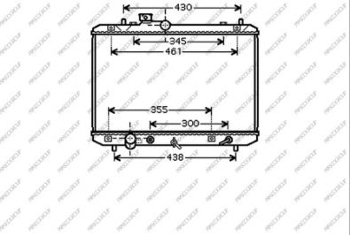 Prasco SZ034R002 - Радиатор, охлаждение двигателя autosila-amz.com