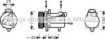 Prasco SZK069 - Компрессор кондиционера autosila-amz.com