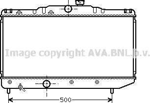 Prasco TO2155 - Радиатор, охлаждение двигателя autosila-amz.com