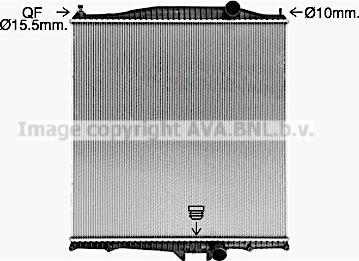 Prasco VL2103 - Радиатор, охлаждение двигателя autosila-amz.com