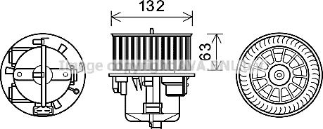 Prasco VO8178 - Электродвигатель, вентиляция салона autosila-amz.com