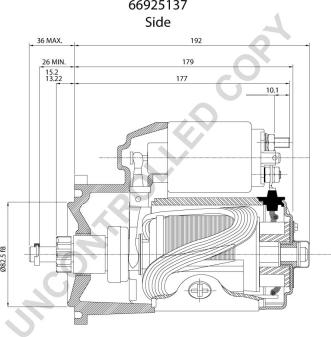 Prestolite Electric 66925137 - Стартер autosila-amz.com