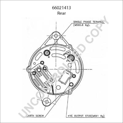 Prestolite Electric 66021413 - Генератор autosila-amz.com