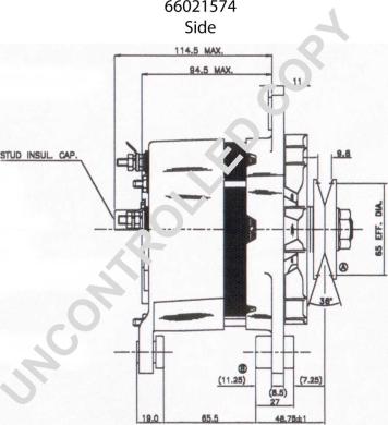 Prestolite Electric 66021574 - Генератор autosila-amz.com