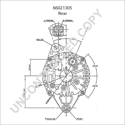 Prestolite Electric 66021305 - Генератор autosila-amz.com