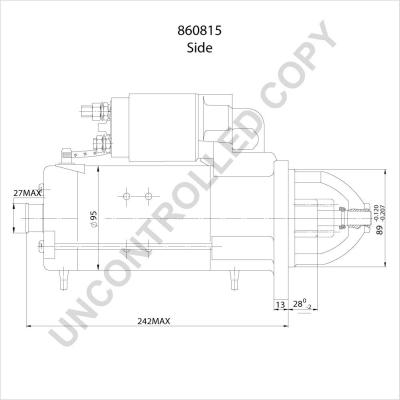 Prestolite Electric 860815 - Стартер autosila-amz.com