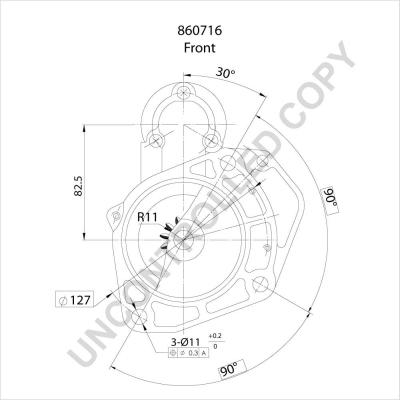 Prestolite Electric 860716 - Стартер autosila-amz.com