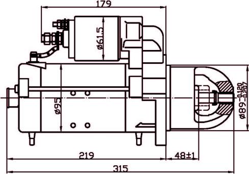 Prestolite Electric 861314 - Стартер autosila-amz.com