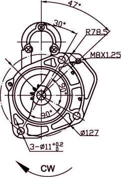 Prestolite Electric 861314 - Стартер autosila-amz.com