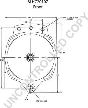 Prestolite Electric 8LHC2010Z - Генератор autosila-amz.com