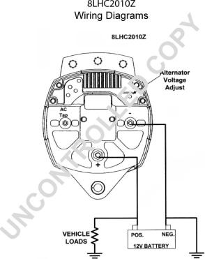 Prestolite Electric 8LHC2010Z - Генератор autosila-amz.com