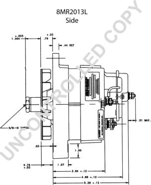 Prestolite Electric 8MR2013L - Генератор autosila-amz.com