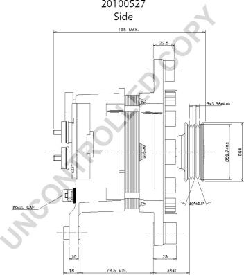 Prestolite Electric 20100527 - Генератор autosila-amz.com