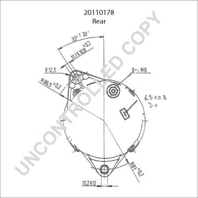 Prestolite Electric 20110178 - Генератор autosila-amz.com