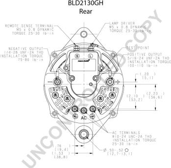 Prestolite Electric BLD2130GH - Генератор autosila-amz.com