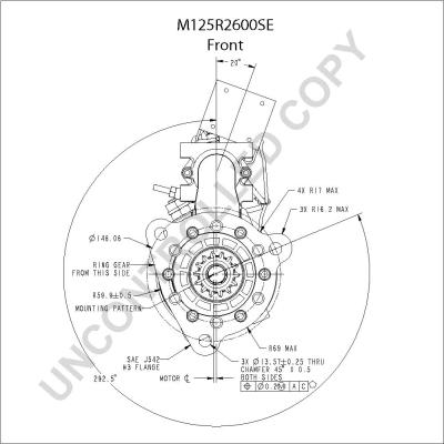 Prestolite Electric M125R2600SE - Стартер autosila-amz.com