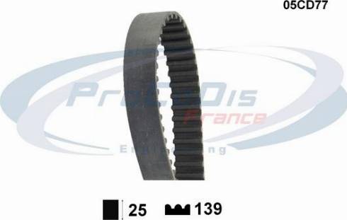 Procodis France KTD9011 - Комплект зубчатого ремня ГРМ autosila-amz.com