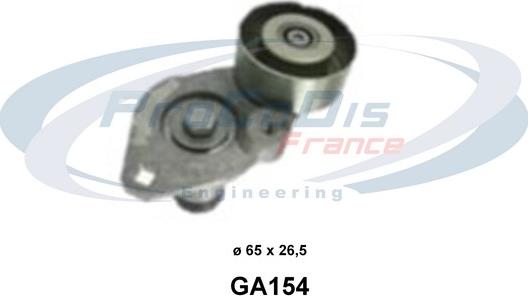 Procodis France GA154 - Натяжитель, поликлиновый ремень autosila-amz.com