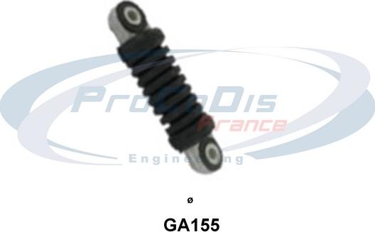 Procodis France GA155 - Натяжитель, поликлиновый ремень autosila-amz.com