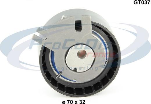 Procodis France GT037 - Натяжной ролик, зубчатый ремень ГРМ autosila-amz.com