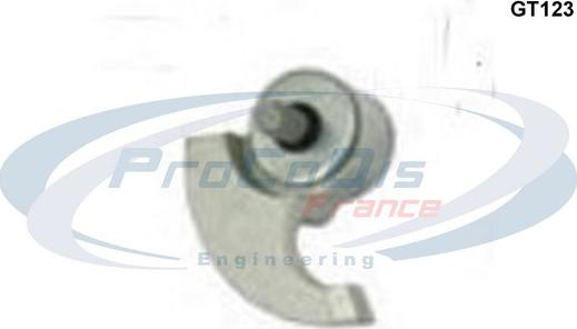 Procodis France GT123 - Натяжной ролик, зубчатый ремень ГРМ autosila-amz.com