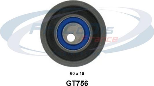 Procodis France GT756 - Натяжной ролик, зубчатый ремень ГРМ autosila-amz.com